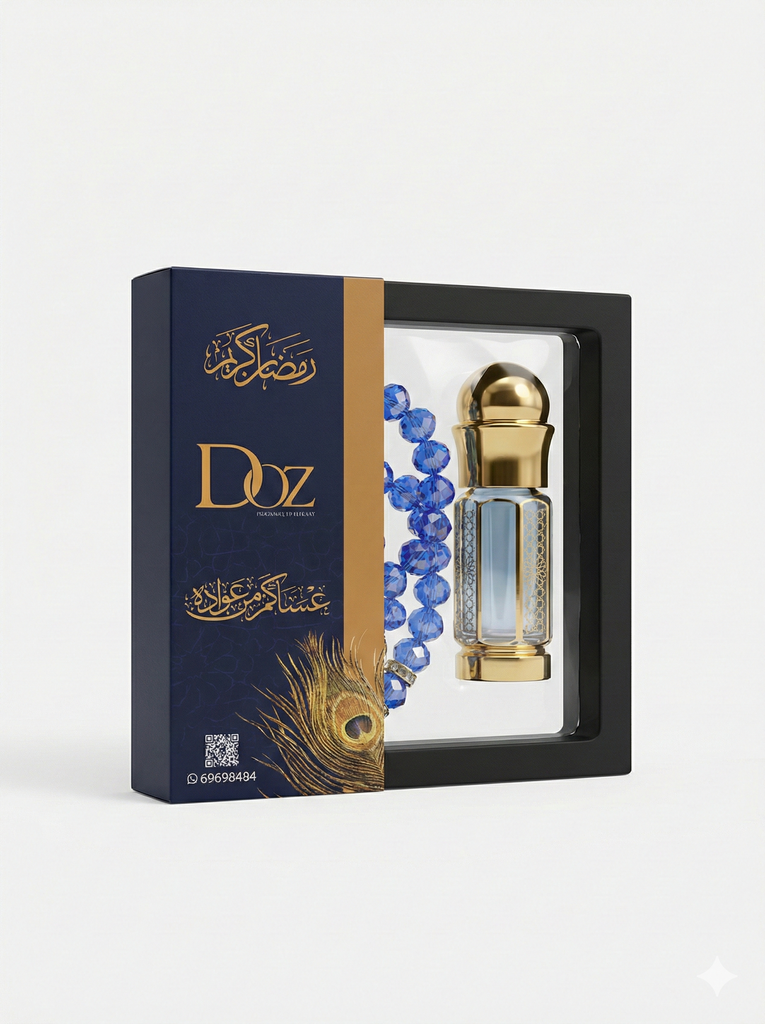 مسك أبيض مع مسباح